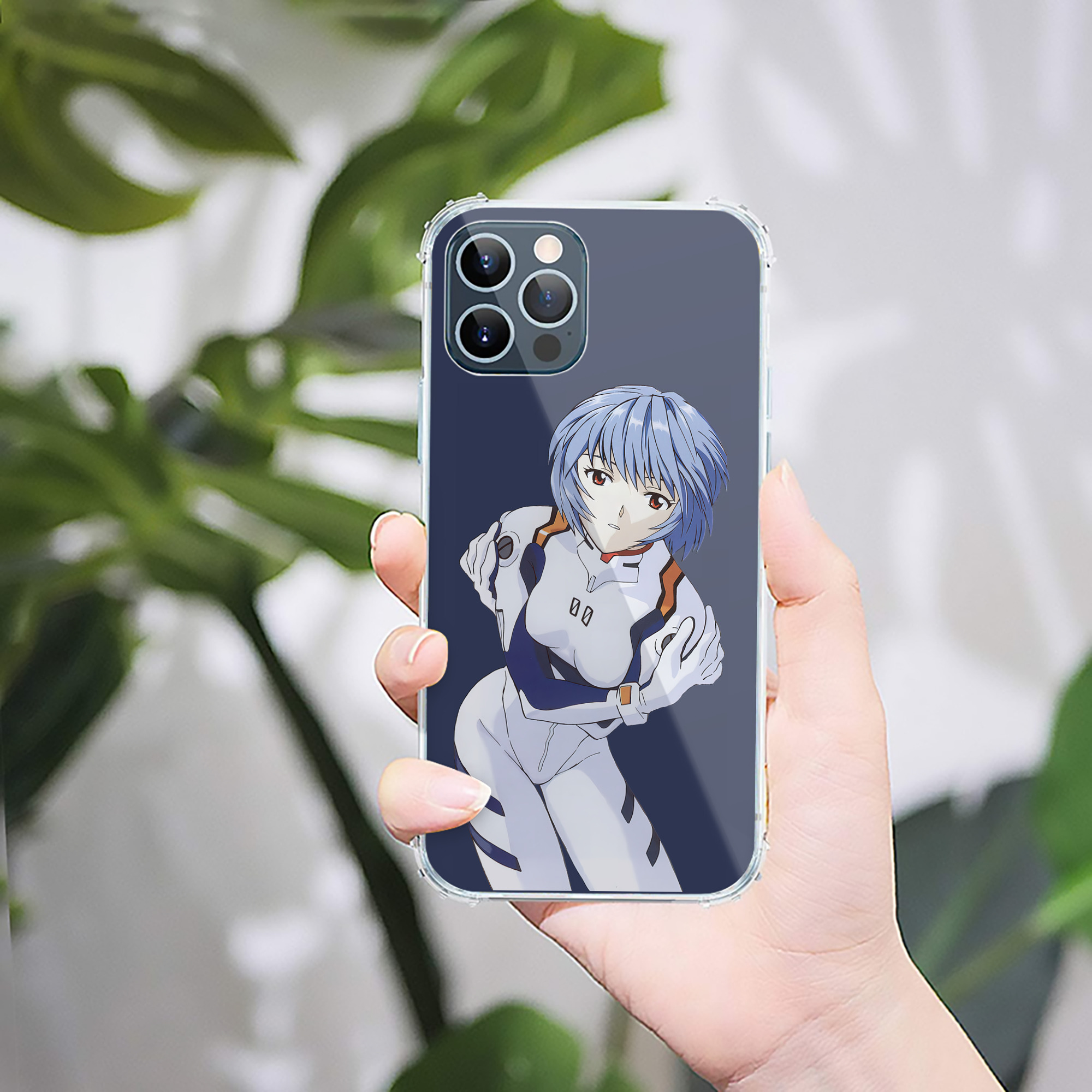 （画像用） EVA 新世紀エヴァンゲリオン 【iPhone 12シリーズ対応】透明スマホケース（クリアソフトケース）